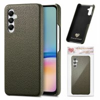 Hülle Handyhülle Stoßfeste Handy Tasche Ultra-Dünn Case Leder Bumper für Samsung Galaxy S23 FE Grün