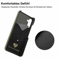 Hülle Handyhülle Stoßfeste Handy Tasche Ultra-Dünn Case Leder Bumper für Samsung Galaxy S23 FE Grün