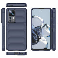 betterfon Airbag Case für Xiaomi 12T Pro 5G Hülle Handyhülle Silikon Case  Blau