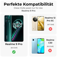 Realme 9 Pro, Handy Tasche Handyhülle Hülle...
