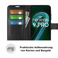 Realme 9 Pro, Handy Tasche Handyhülle Hülle Schutzhülle Klapphülle Flip Case TPU