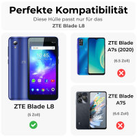 Handyhülle für ZTE Blade L8 - Klapphülle...