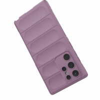 Hülle Handyhülle für Samsung Galaxy S22 Ultra - Schutzhülle Handytasche Case TPU Lila