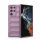 Hülle Handyhülle für Samsung Galaxy S22 Ultra - Schutzhülle Handytasche Case TPU Lila