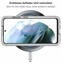 Schutz Hülle für Samsung Galaxy S21 FE 5G, Outdoorhülle Hybrid Case Cover Bumper