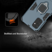 betterfon Ring Case für Samsung Galaxy A04s / A13 4G / A13 5G Hülle Handyhülle Türkis