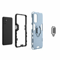 betterfon Ring Case für Samsung Galaxy A04s / A13 4G / A13 5G Hülle Handyhülle Türkis