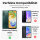 betterfon Ring Case für Samsung Galaxy A04s / A13 4G / A13 5G Hülle Handyhülle Türkis