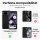 Outdoor Panzer Hülle Google Pixel 8 Handyhülle mit Kameraschutz Ringhalter Cover Blau