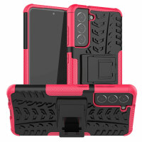 Schutz Hülle für Samsung Galaxy S21 FE 5G, SM-G990B Handy Tasche Bumper Case TPU Pink