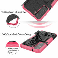 Schutz Hülle für Samsung Galaxy S21 FE 5G, SM-G990B Handy Tasche Bumper Case TPU Pink
