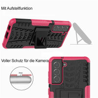 Schutz Hülle für Samsung Galaxy S21 FE 5G, SM-G990B Handy Tasche Bumper Case TPU Pink