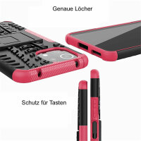 Schutz Hülle für Samsung Galaxy S21 FE 5G, SM-G990B Handy Tasche Bumper Case TPU Pink