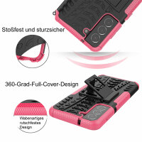 Schutz Hülle für Samsung Galaxy S21 FE 5G, SM-G990B Handy Tasche Bumper Case TPU Pink