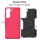 Schutz Hülle für Samsung Galaxy S21 FE 5G, SM-G990B Handy Tasche Bumper Case TPU Pink