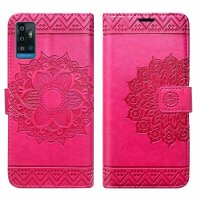 Handyhülle für ZTE Blade A71 – Klapphülle Mandala Pink