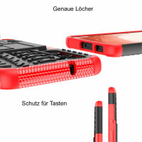 Outdoor Hülle für Samsung Galaxy S23 Handyhülle Handy Tasche Bumper TPU Silikon Rot