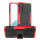 Outdoor Hülle für Samsung Galaxy S23 Handyhülle Handy Tasche Bumper TPU Silikon Rot