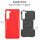 Outdoor Hülle für Samsung Galaxy S23 Handyhülle Handy Tasche Bumper TPU Silikon Rot