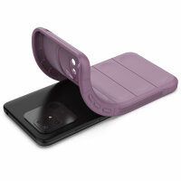 Hülle Xiaomi Redmi 10C Handyhülle Outdoor Case Back Cover Handy Tasche Bumper Lila