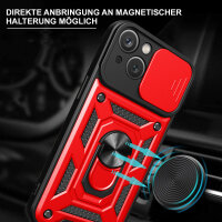 Handyhülle für Apple iPhone 15 Pro - Panzer Case Rot