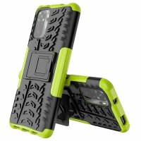 Schutz Hülle Xiaomi Handy Tasche Case Cover Silikon Schale Outdoor Handyhülle BF Xiaomi Redmi Note 10 Grün