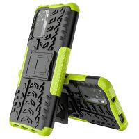 Schutz Hülle Xiaomi Handy Tasche Case Cover Silikon Schale Outdoor Handyhülle BF Xiaomi Redmi Note 10 Grün