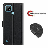 Realme C21, Handy Tasche Handyhülle Hülle Schutzhülle Klapphülle Flip Case Etui