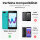 Wiko Handy Tasche Handyhülle Schutz Hülle Blumen Flip Cover Buch Case Etui Wiko Sunny 3 Blau