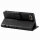 Wiko Handy Tasche Handyhülle Schutz Hülle Blumen Flip Cover Buch Case Etui Wiko Sunny 3 Blau
