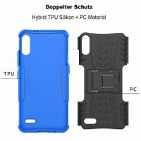 LG K22 Hülle Handy Tasche Outdoor Case Back Cover Handyhülle Schutzhülle Bumper