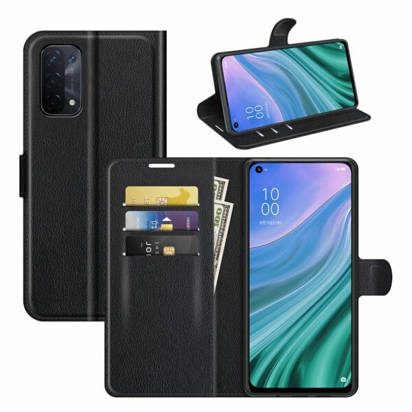 Oppo A54 5G A74 5G Hülle Handy Tasche Handyhülle Wallet Case Klapptasche Etui