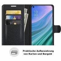 Oppo A54 5G A74 5G Hülle Handy Tasche Handyhülle Wallet Case Klapptasche Etui