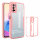 360° Grad Hülle Xiaomi Redmi Note 10 5G vollschutz Integriertem Displayschutz Rosa
