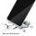 Handykette für Xiaomi 13 Pro Handyhülle mit Band Hülle mit Kordel Handy Tasche Grau