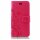 Huawei Handy Tasche Handyhülle Schutz Hülle Blumen Flip Cover Buch Case Etui Huawei Y7 2019 Pink
