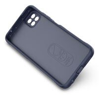 Hülle für Samsung Galaxy A22 5G - Schutzhülle Handyhülle - [Kamera Schutz] Case Blau