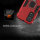 Xiaomi Handy Tasche Ring Case Hülle Schutzhülle Back Cover TPU Outdoor Bumper BF Poco M4 Pro 5G / Redmi Note 11 5G Rot