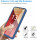 360° Grad Hülle Xiaomi Redmi Note 13 Pro 4G mit Integriertem Displayschutz Blau