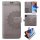 Handy Tasche für ZTE Blade Hülle Schutzhülle Klapphülle Flip Case Schale Etui BF Grau Blade A31