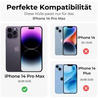 Handyhülle für Apple iPhone 14 Pro Max - Magnet...