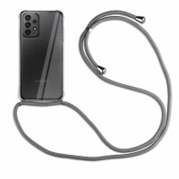 betterfon Handykette für Samsung Galaxy A23 5G Handyhülle mit Band Hülle Grau