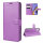 Handy Tasche für Samsung Galaxy A51 SM-A515 Hülle Case Buchhülle Klapphülle TPU PU-Leder Lila