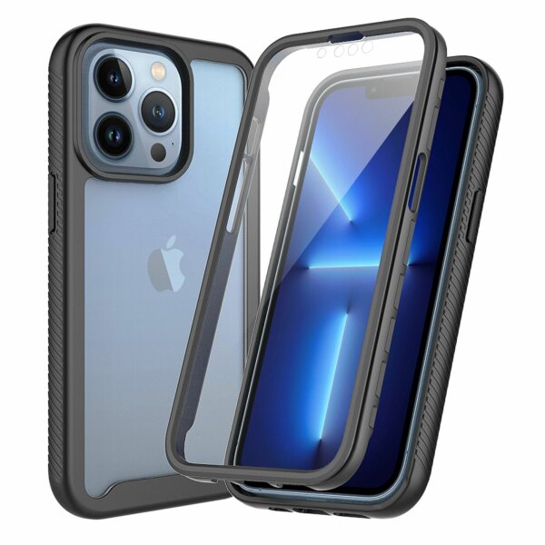 Handyhülle für Apple iPhone 13 Pro Max – 360° Panzer Case mit Displayschutz