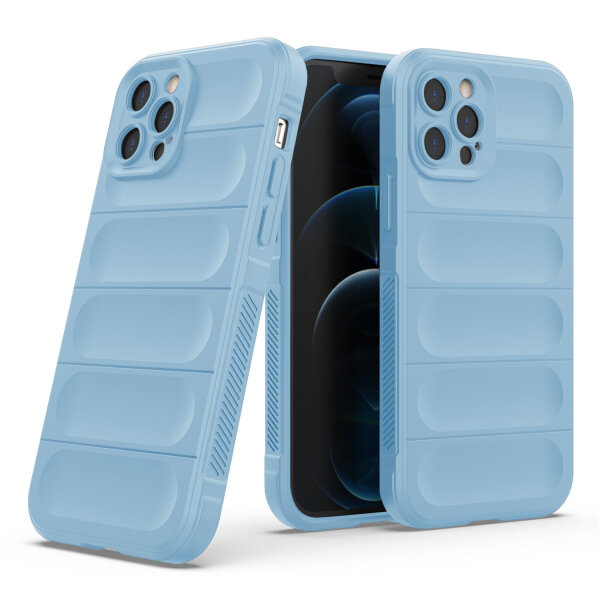 Handyhülle für Apple iPhone 12 Pro – Outdoor Case Hellblau