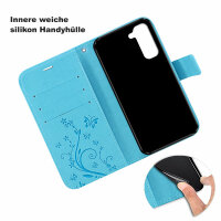Handyhülle für Samsung Galaxy S21+ Plus 5G Hülle Handy Tasche Flip Case Etui TPU