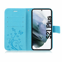 Handyhülle für Samsung Galaxy S21+ Plus 5G Hülle Handy Tasche Flip Case Etui TPU