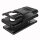 Handy Tasche für Samsung Galaxy Case Panzer Hülle Cover Schutzhülle Etui Bumper Galaxy S9 SM-G960 Schwarz