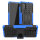 Handy Tasche für Samsung Galaxy Case Panzer Hülle Cover Schutzhülle Etui Bumper Galaxy A51 SM-A515 Blau
