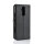 Handy Tasche Huawei Mate 20 Lite Klapptasche Flip Cover Schutz Buch Hülle Etui Schwarz